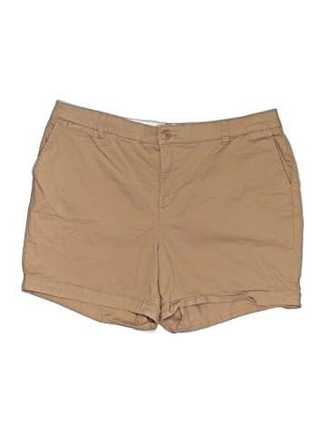 Lane Bryant Khaki Shorts (view 1)