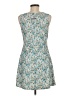 Unbranded Print Teal Casual Dress Size M - photo 2
