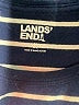 Lands' End Stripes Blue Short Sleeve Turtleneck Size M - photo 7