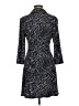 Laundry by Design Print Blue Cocktail Dress Size 6 - photo 2