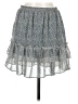 Sienna Sky Polka Dots Gray Casual Skirt Size M - photo 1