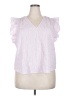 On 34th Pink Sleeveless Blouse Size 2X - photo 1