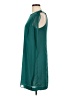 H&M 100% Polyester Solid Teal Casual Dress Size 10 - photo 5