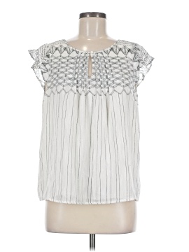 Skies Are Blue Short Sleeve Blouse