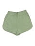 Double Zero Solid Green Shorts Size L - photo 1