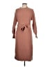 ANNIEWEAR 100% Polyester Brown Casual Dress Size L - photo 1