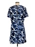 MICHAEL Michael Kors Graphic Blue Casual Dress Size 12 - photo 2