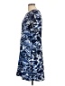 MICHAEL Michael Kors Graphic Blue Casual Dress Size 12 - photo 5