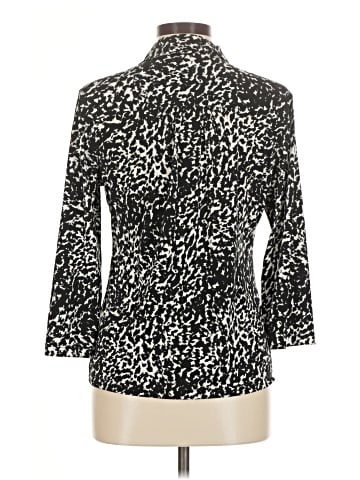 Alfani 3/4 Sleeve Button-Down Shirt (view 2)