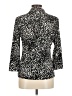 Alfani Animal Print Black 3/4 Sleeve Button-Down Shirt Size M (petite) - photo 2