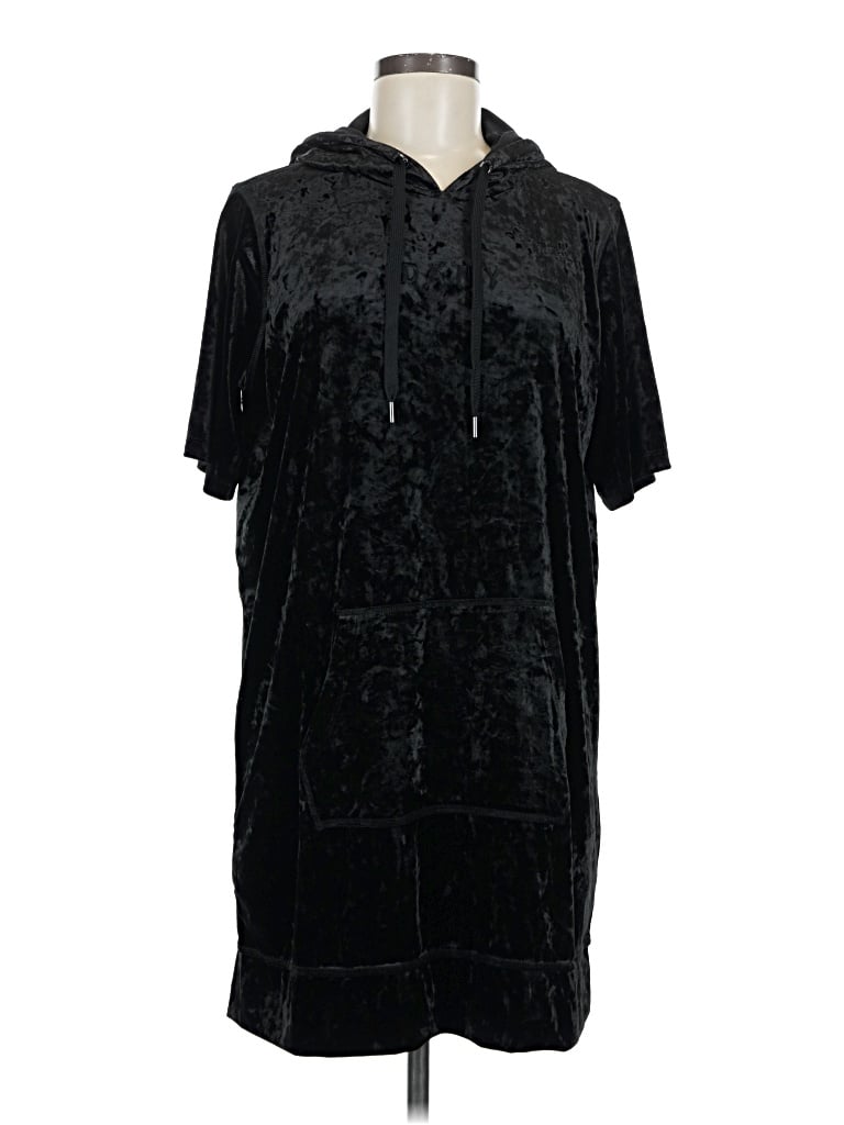 Pre-owned Dkny Sport Casual Dress In Black