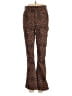 7 For All Mankind Animal Print Brown Jeans Size 23 waist - photo 1
