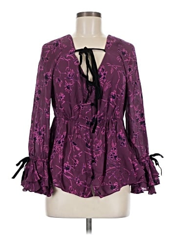 Cinq à Sept Long Sleeve Blouse (view 1)
