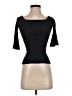 Intermix Black 3/4 Sleeve Top Size P (petite) - photo 1