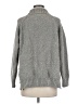 Le Lis Solid Gray Turtleneck Sweater Size M - photo 2