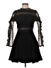 Self-Portrait 100% Polyester Black Cocktail Dress Size 4 - photo 1
