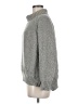 Le Lis Solid Gray Turtleneck Sweater Size M - photo 5