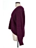 La Ligne 100% Cotton Burgundy Pullover Sweater Size L - photo 5