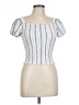 Mudd Blue Short Sleeve Top Size L - photo 1