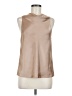Wilfred 100% Polyester Tan Sleeveless Blouse Size M - photo 1