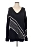 Reiss Chevron-herringbone Black Pullover Sweater Size L - photo 1