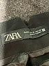 Zara Solid Black Dress Pants Size M - photo 4