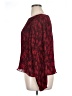 MELLODAY Red Long Sleeve Blouse Size XL - photo 5