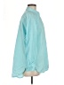 Ann Taylor LOFT Color Block Teal Long Sleeve Button-Down Shirt Size M - photo 4