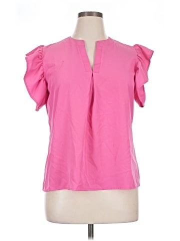 Unbranded Short Sleeve Blouse (view 1)