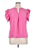 Unbranded Pink Short Sleeve Blouse Size XL - photo 1