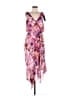 Xscape Print Pink Cocktail Dress Size 6 - photo 1