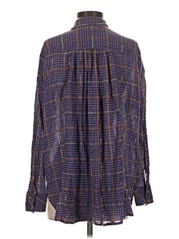 Free People Long Sleeve Button-Down Shirt (view 2)