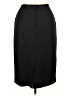 Unbranded Solid Black Wool Skirt Size 14 - photo 2