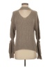Lush Gray Long Sleeve Top Size S - photo 1