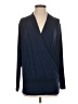 Amour Vert Blue Long Sleeve Blouse Size XS - photo 1