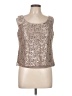 R&M Richards Silver Sleeveless Blouse Size 12 (petite) - photo 1