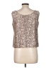 R&M Richards Silver Sleeveless Blouse Size 12 (petite) - photo 2