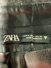 Zara Metallic Black Shorts Size M - photo 3