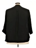 Torrid 100% Polyester Black 3/4 Sleeve Blouse Size 3X Plus (3) - photo 2
