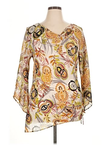Millenium 3/4 Sleeve Blouse (view 1)