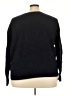 Universal Standard Solid Black Pullover Sweater Size 24 (XL) - photo 2