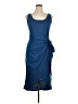 Shein 100% Polyester Blue Cocktail Dress Size 14 - photo 1