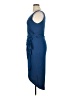 Shein 100% Polyester Blue Cocktail Dress Size 14 - photo 5