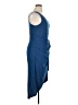Shein 100% Polyester Blue Cocktail Dress Size 14 - photo 4