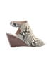 Charles by Charles David Ivory Wedges Size 8 - photo 1