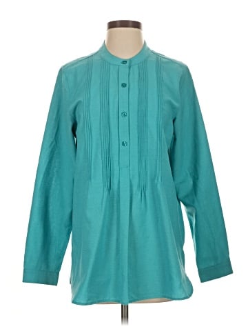Travelsmith Long Sleeve Blouse (view 1)