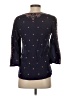 Vanessa Virginia Blue 3/4 Sleeve Blouse Size 2 - photo 2
