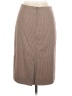 1.State Houndstooth Brown Casual Skirt Size 6 - photo 2