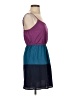 Bebop 100% Polyester Color Block Purple Casual Dress Size S - photo 4