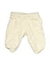 H&M 100% Cotton Ivory Casual Pants 0-3 MO / 3 MO - photo 1